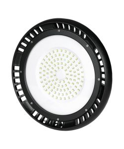 Campana Industriale LED Chip Samsung 100W 120LM/W UFO con Driver MeanWell 120 6400K IP65 Dimmerabile ( 1-10V )