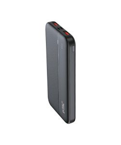 V-TAC Power Bank 10000mAh, Ricarica Rapida PD 22.5W, USB-A, USB Type-C, Micro USB, Bianco