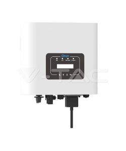 V-TAC Inverter Fotovoltaico di Rete Monofase Deye 3kW, MPPT*1, CEI 0-21 con Schermo LCD, WIFI, Garanzia 10 Anni IP65