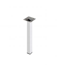 Piede quadro Element System - 25x25 - H.100 mm - bianco