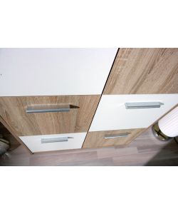 Mobile rovere bianco 6 ante