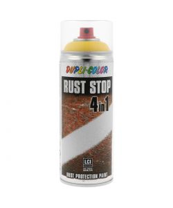 Smalto antiruggine RUSTSTOP RAL 1021 GIALLO COLZA SAT 400 ML