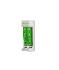 Caricabatterie USB Recyko E211 con 2 Batterie Ricaricabili 1,5V Mini Stilo AAA NiMH 850mAh incluse