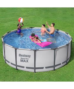 Bestway Steel Pro MAX Set Piscina Rotonda 396x122 cm