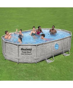 Bestway Set Piscina Power Steel 488x305x107 cm