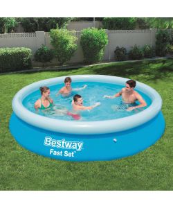 Bestway Piscina Gonfiabile Rotonda Fast Set 366x76 cm 57273