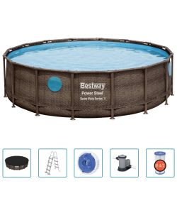 Bestway Set Piscina Power Steel 488x122 cm