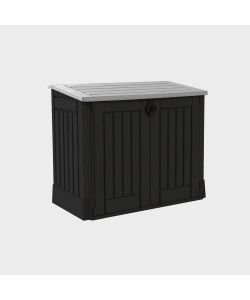 Porta attrezzi Store-it-Out Midi nero 132x71,5x113,5H cm Keter