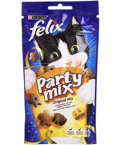 Purina Party Mix Snack con pollo, fegato e tacchino