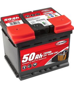 Batteria Auto 50AH 12V 450A polo positivo sinistro Cassetta L1B