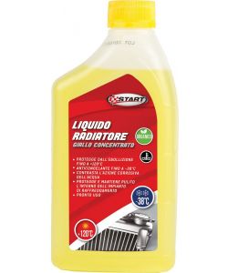 Liquido radiatore giallo -38grC 1L per motori monoblocco in alluminio