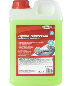 Liquido tergivetro profumato al muschio bianco 2L effetto sgrassante