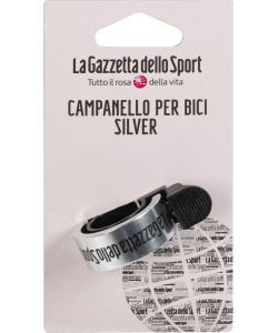 Campanello Silver per bici adulto, in alluminio e con un diametro di 22,2