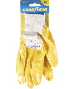 Guanti in cotone e nitrile mod.G5050 taglia 10 giallo/bianco Lavoro