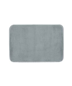 Tappeto bagno Fuzzy grigio