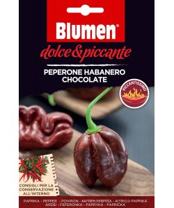 Semi di Peperone Habanero Chocolate