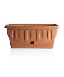 Natura Fioriera e Sottovaso terracotta 50