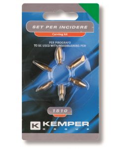 Set 6 Accessori per Incidere Kemper