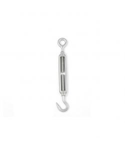 Tenditore occhio - gancio M5 mm. in acciaio Inox A4 - AISI 316