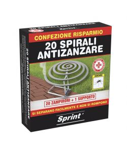 Spirali antizanzare con supporto