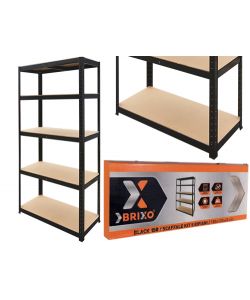 Scaffali Kit 5P Brixo H.180 Black 150