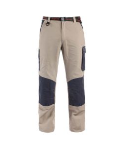 Pantaloni Tenere M Beige/Blu