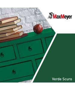 MaxMeyer Smalto Brillante all'acqua Poliuretanico Verde Scuro 2 l