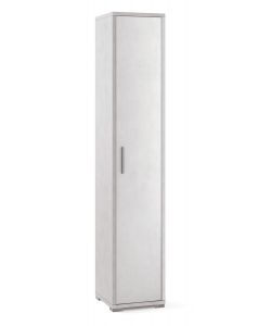 Mobile colonna 1 anta 199 x 39 x 41 cm Ossido Bianco-Ossido Bianco