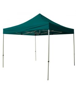 Gazebo uminio veloce verde 3 x 3 m