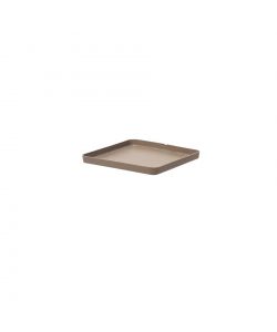 Sottovaso Matter Square Saucer 38 Dot Sand 38 x 38 x 3 cm