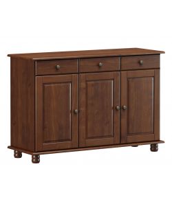 Credenza ciliegio 3 ante 3 cassetti