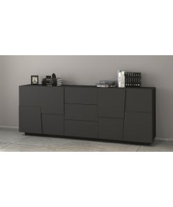 Credenza Pongo Sideboard 220 Antracite Opaco