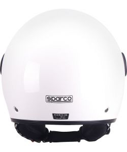 Casco Demi-Jet con Peak per moto Sparco con calotta in ABS Taglia M