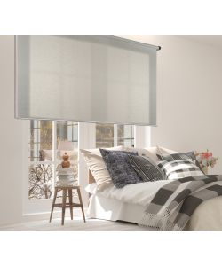 SCANDI - Tenda a rullo semifiltrante Grigio ghiaia 100 x 250