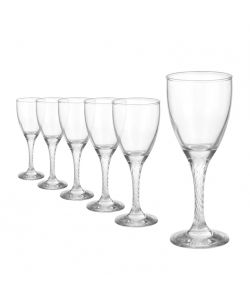 Set calici da vino bianco 180ml