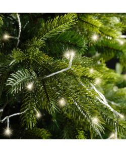 Filo 360 luci per Albero bianche con cavo trasparente