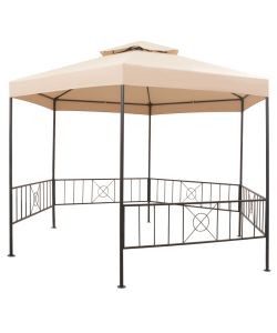 Gazebo Padiglione Tenda da Giardino 323x265 cm