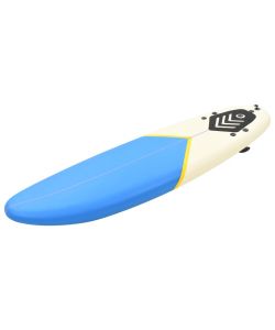 Tavola da Surf 170 cm Blu e Crema
