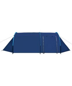 Tenda da campeggio per 4 persone blu marino / azzurro