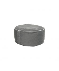 Pouf gonfiabile grigio  53 x 23 h cm