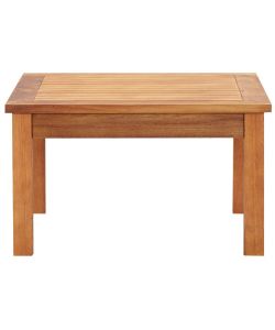 Tavolino da Caff per Giardino 60x60x36 cm Legno di Acacia