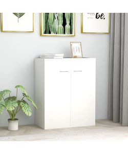 Credenza Bianca 60x30x75 cm in Truciolato