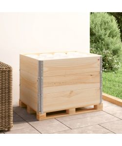 Collari per Pallet 3 pz 60x80 cm in Legno Massello di Pino