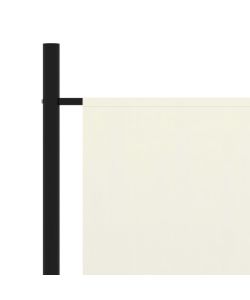 Paravento a 1 Pannello Bianco Crema 175x180 cm