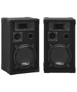 Altoparlanti da Palco Hifi Professionali Passivi 2 pz 800W Neri