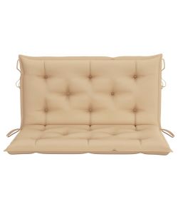 Cuscino per Dondolo Beige 100 cm in Tessuto