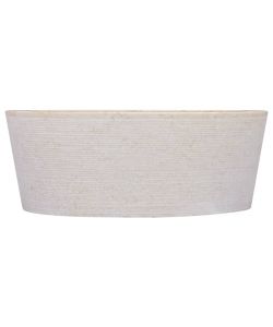 Lavandino Crema 40x15 cm in Marmo