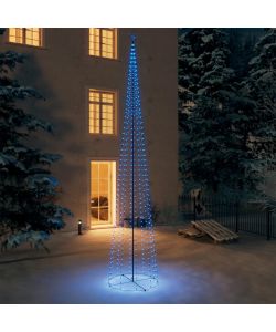 Albero di Natale a Cono con 752 LED Blu 160x500 cm