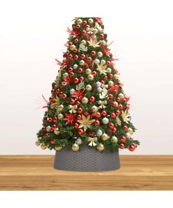 Gonna per Albero di Natale Marrone 65x19,5 cm