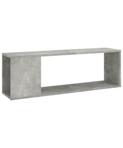 Mobile TV Grigio Cemento 100x24x32 cm in Truciolato